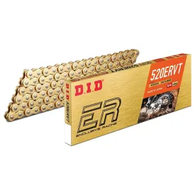 520ERVT x 116FB X'Ring narrow enduro chain w/ FJ clip link DID (520ERVT116G)