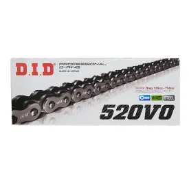 520VO x 106FB O'Ring solid bush chain w/ FJ clip link DID (520V106)