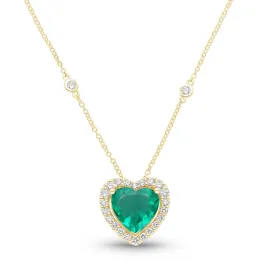 Ardent Heart II Necklace - YG