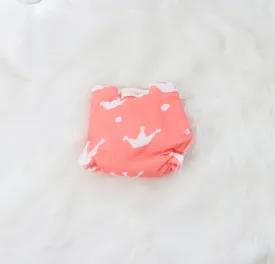 Crowns - Doodle Dry Nappies (Set of 2)