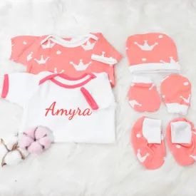 Crowns - Newborn Bodysuits Bundle