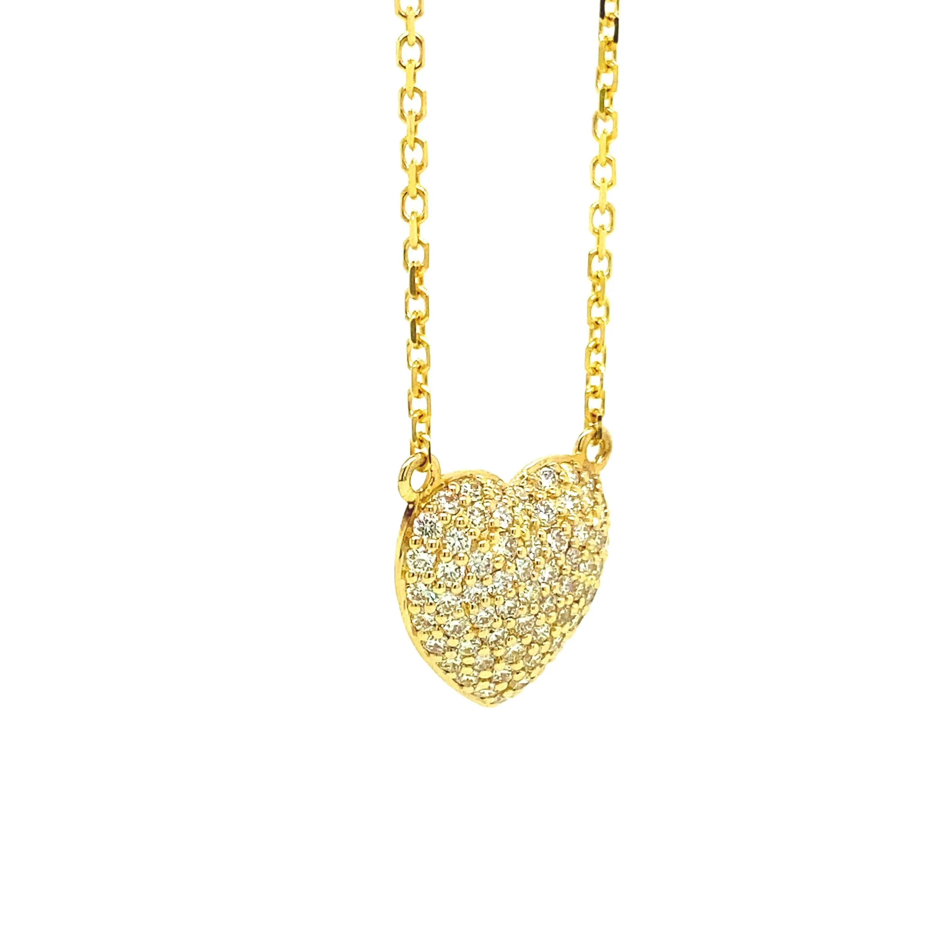 Diamond Heart Gold P011N