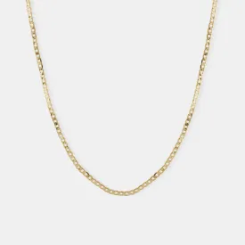 Flat Cuban Chain | Gold