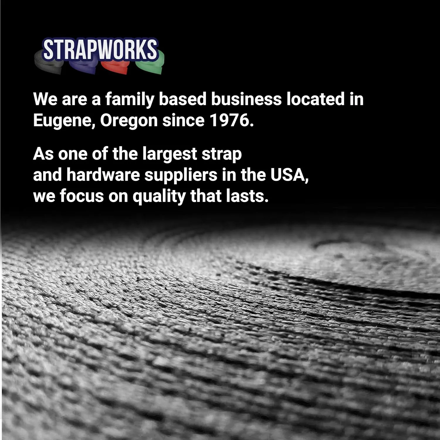 Lightweight Polypropylene Webbing - Poly Strapping for Outdoor DIY Gear Repair, Pet Collars, Crafts  3/4 Inch by 10, 25, or 50 Yards, Over 20 Colors