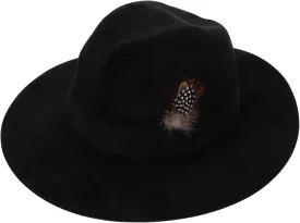 Men's Classic Pure Fedora Hat Gentleman's Hat Wedding Godfather Decoration