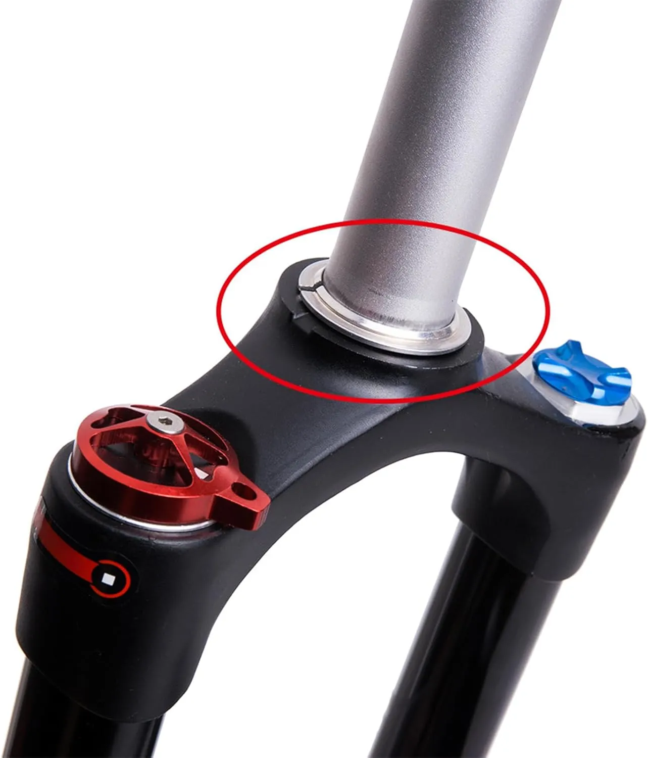 NUEAYMS Bikes Headsets Base Compressions Hoop Headsets Front Fork Conversion Adapters Spacers Crowns Race Replacement Headsets Base