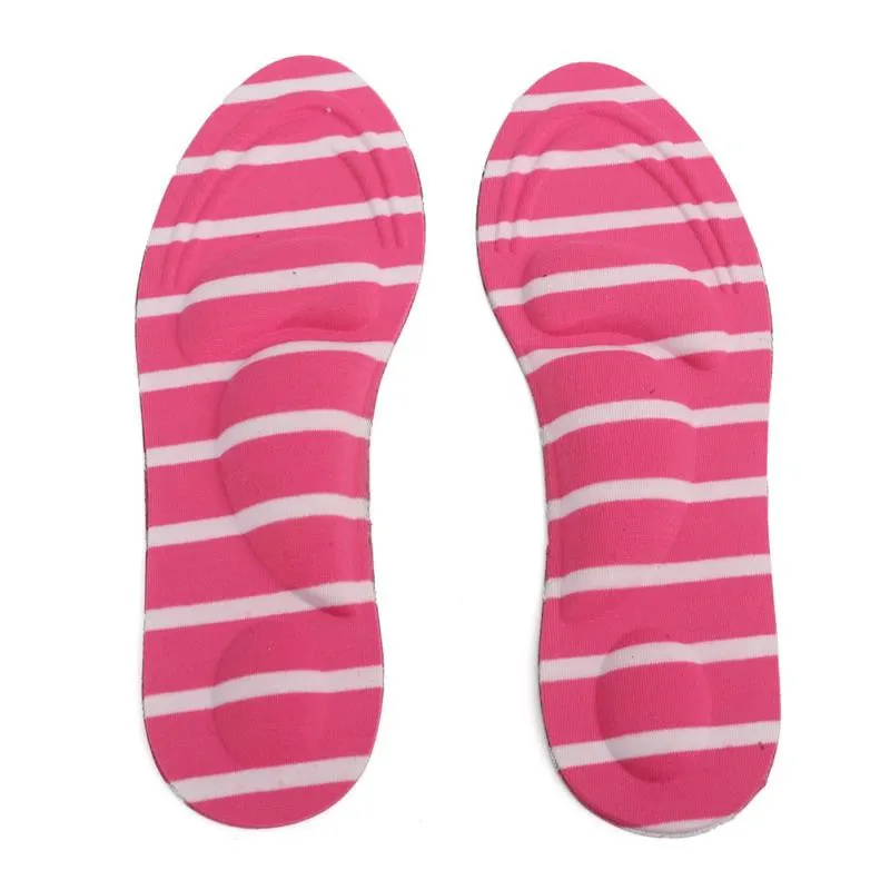One-pair Women Feet Care Massage High Heels Sponge 3D Shoe Insoles Cushions Pads