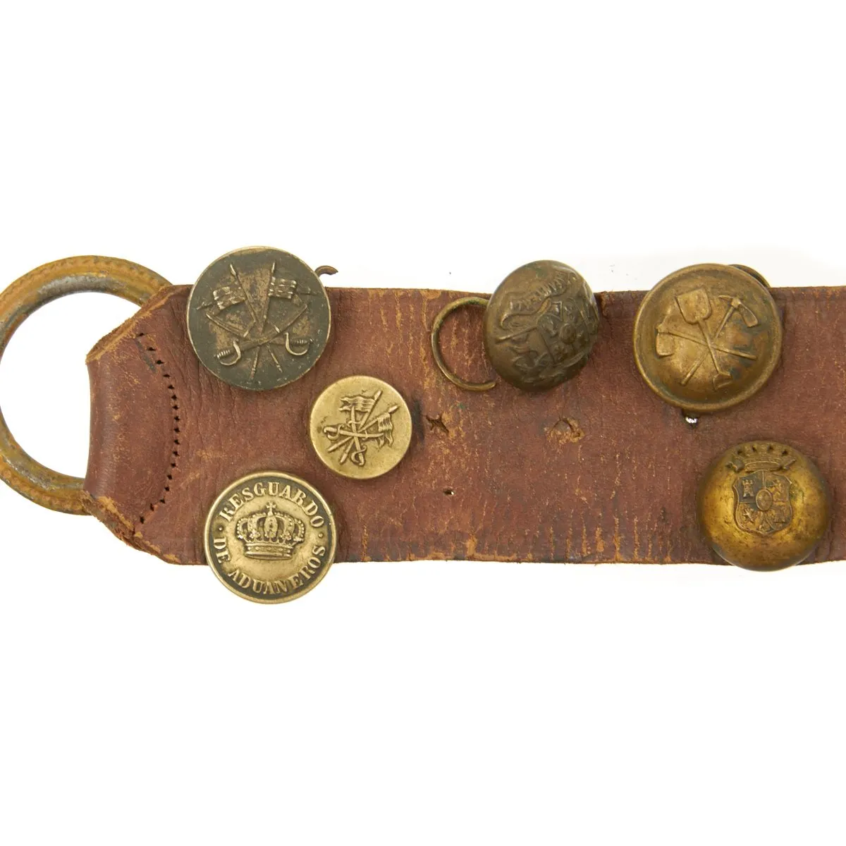 Original U.S. Spanish American War Hate Belt