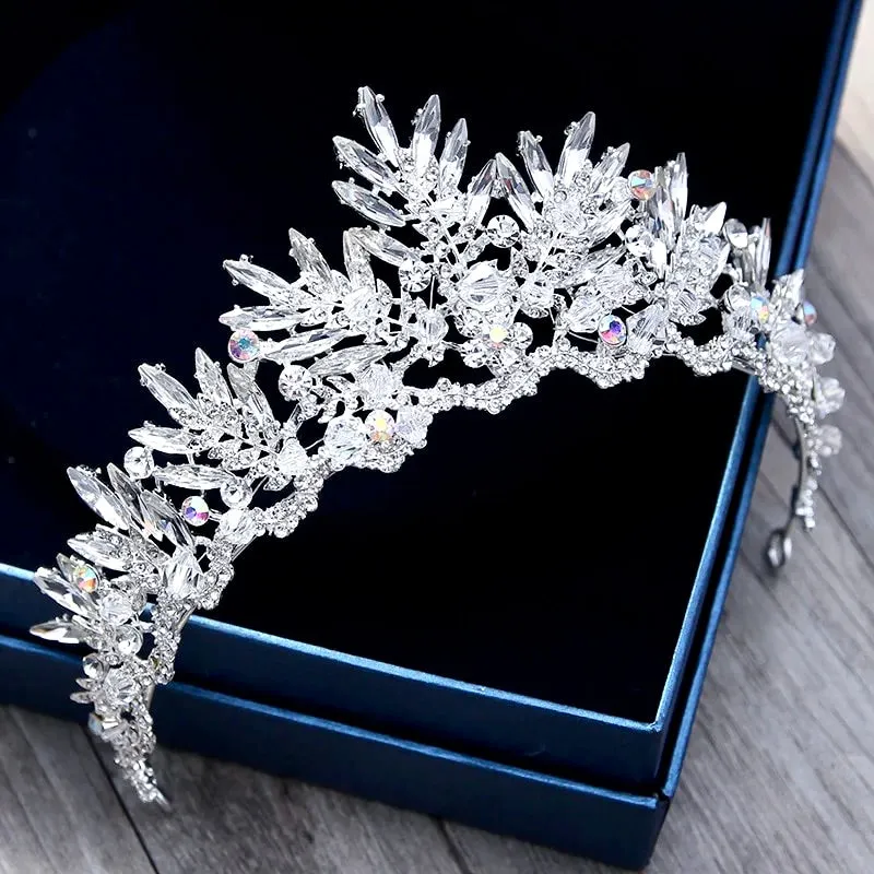"Silvana" - Silver Bridal Tiara