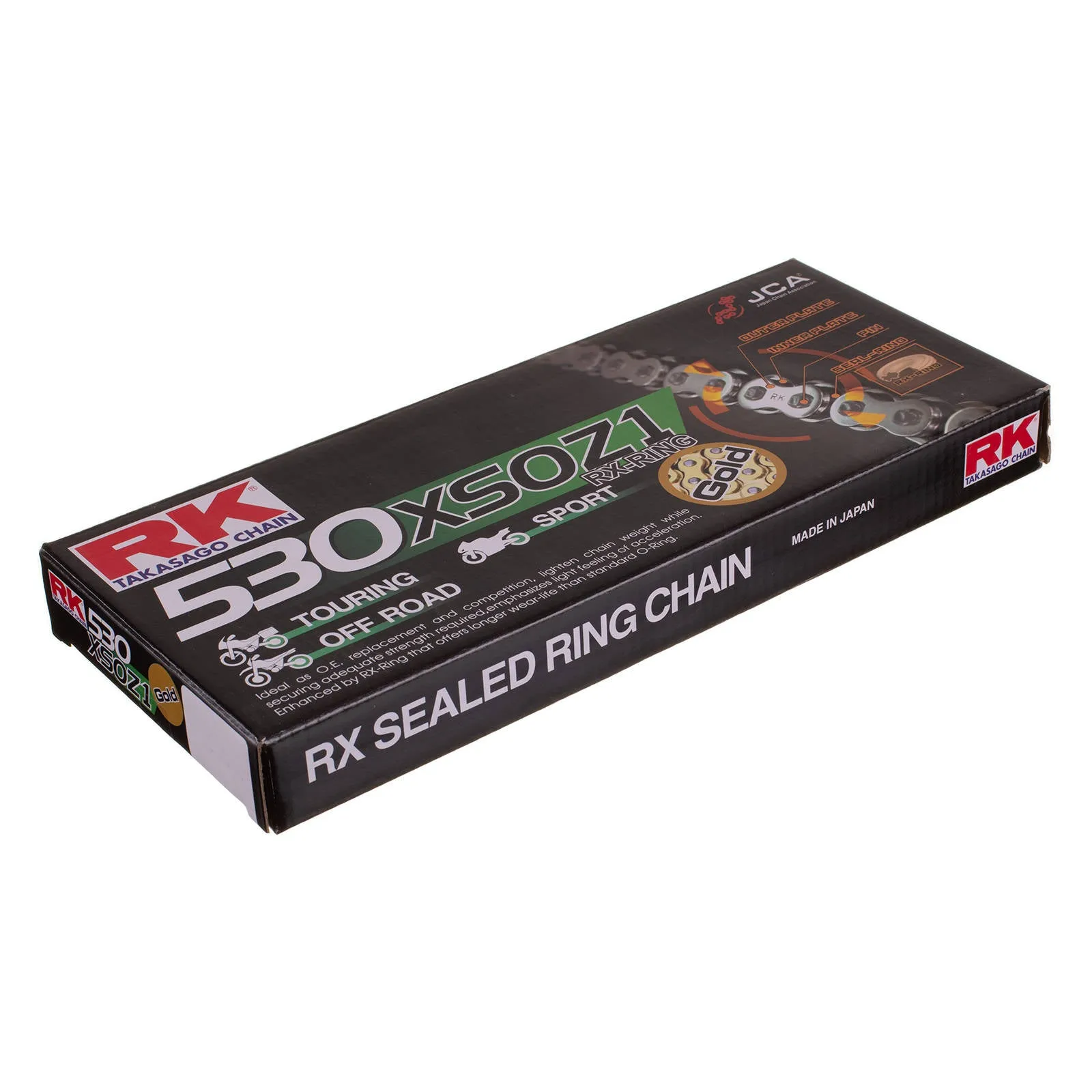 RK 530XSO RX-RING CHAIN - GOLD