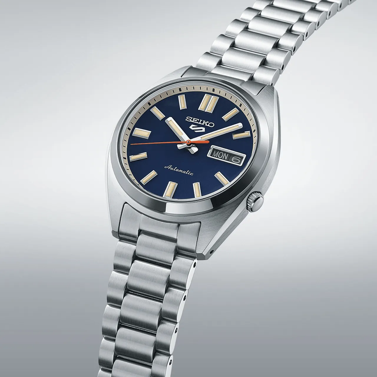 Seiko - SRPK87K Seiko 5 Sports SNXS ‘Rinse Blue’ Classic Sports Automatic Watch