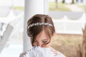 Sophia Pearl Flower Girl Tiara