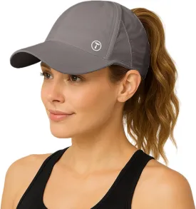 TOP-EX XL Cooling UV 50 High Ponytail Baseball Hat for Women - Most Women Start with S/M - Breathable for Running Golf Sports