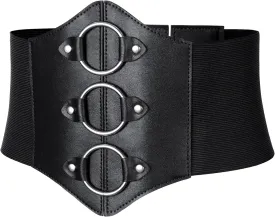 Women's Medieval Renaissance Lace-Up Tied Belt Elastic Steampunk Corset Belts Halloween Cospaly Costume Accessories