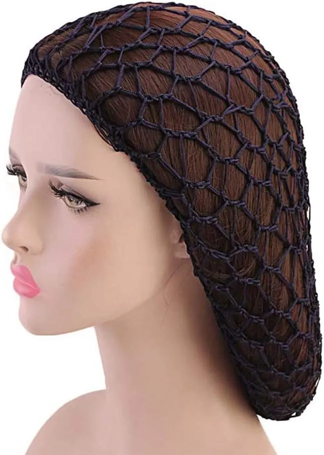 xzbailisha Women's Colored Short Hair Net Snoods