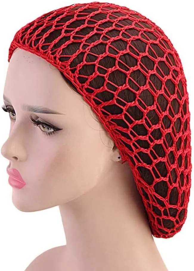 xzbailisha Women's Colored Short Hair Net Snoods