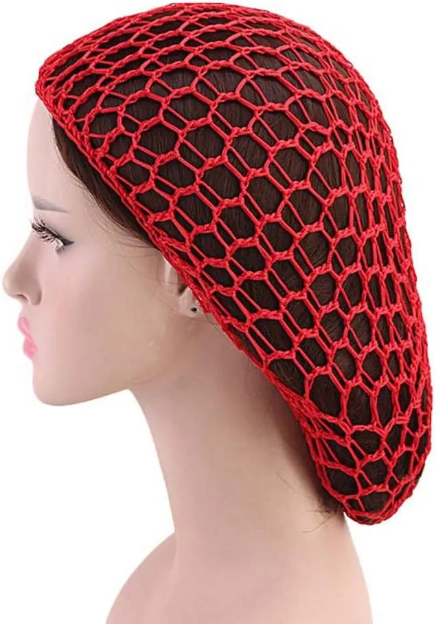 xzbailisha Women's Colored Short Hair Net Snoods